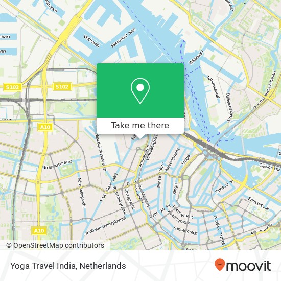 Yoga Travel India map