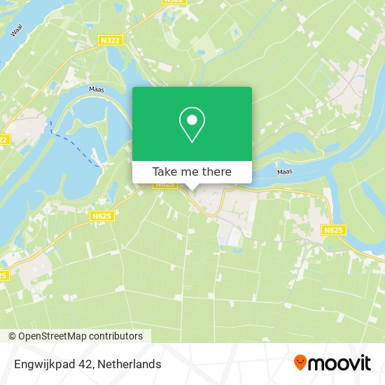 Engwijkpad 42 Karte