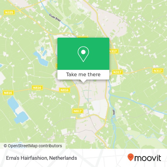 Erna's Hairfashion, Berghseweg map