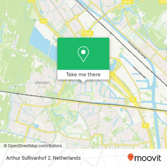 Arthur Sullivanhof 2, 3543 JK Utrecht map