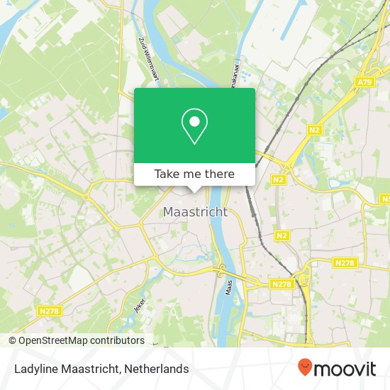 Ladyline Maastricht, Hochterpoort 17 map