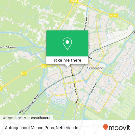 Autorijschool Menno Prins, Saarland 44 map