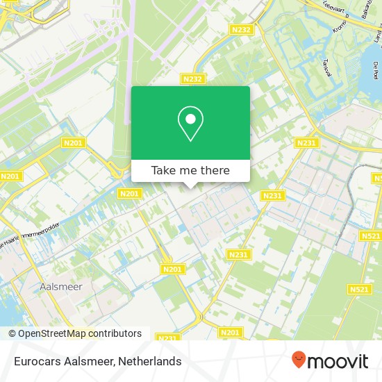 Eurocars Aalsmeer, Aalsmeerderweg 253A map