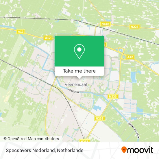 Specsavers Nederland map