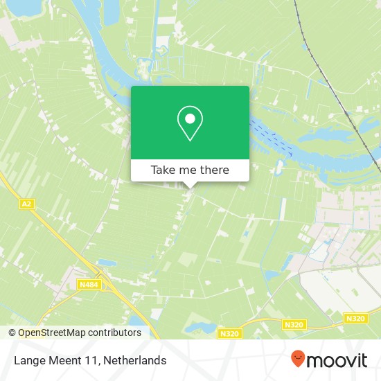 Lange Meent 11, 4121 KM Everdingen map