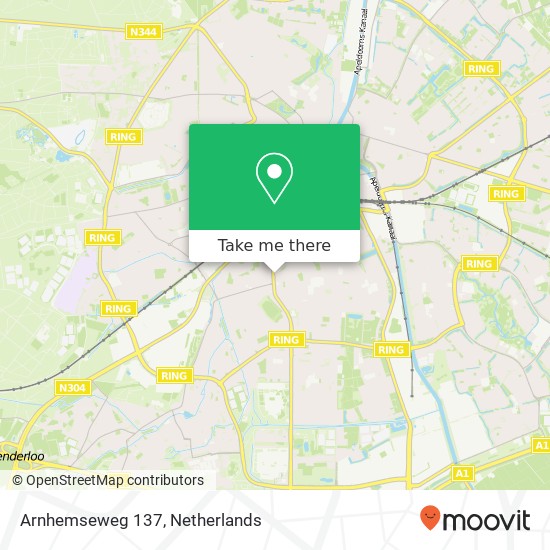 Arnhemseweg 137, 7331 BG Apeldoorn map