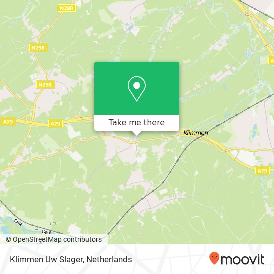 Klimmen Uw Slager, Putweg 13 map