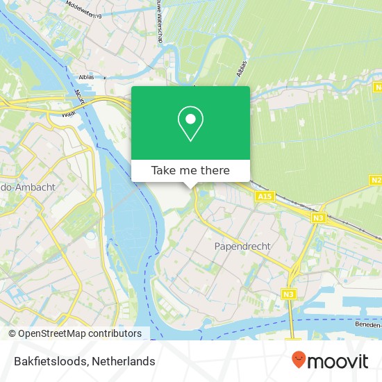 Bakfietsloods, Nieuwland Parc 88 map