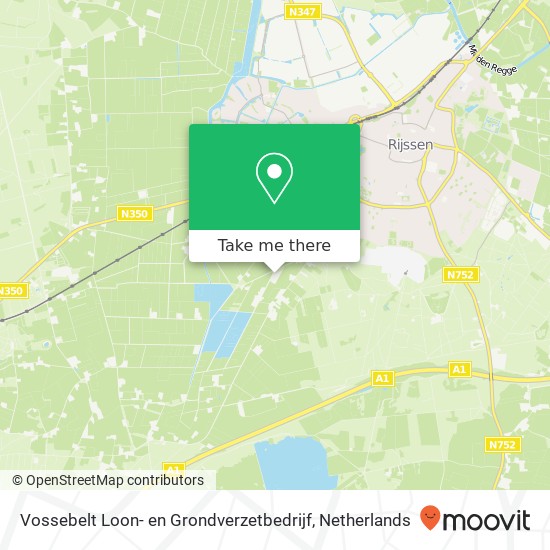 Vossebelt Loon- en Grondverzetbedrijf Karte