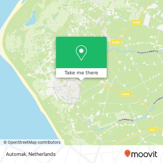 Automak, Kerkweg 12 map
