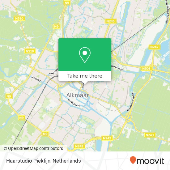 Haarstudio Piekfijn, Buitenpoort 12 map