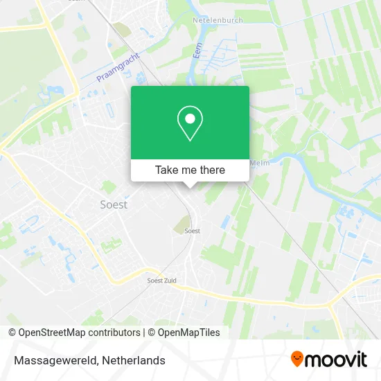 Massagewereld map