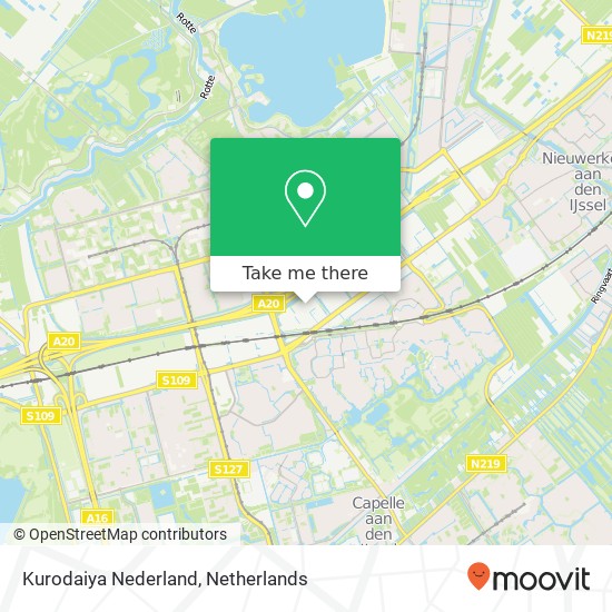 Kurodaiya Nederland, Lylantse Baan 9 map