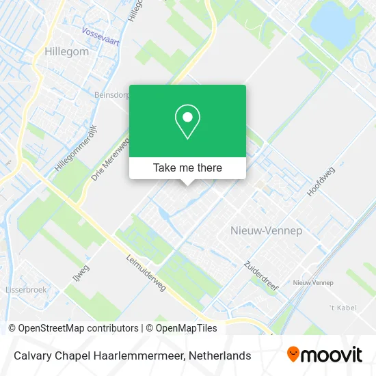 Calvary Chapel Haarlemmermeer map