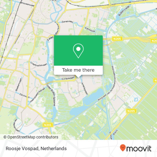 Roosje Vospad, 2037 Haarlem map