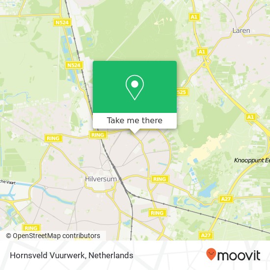 Hornsveld Vuurwerk, Hoge Larenseweg 251 map