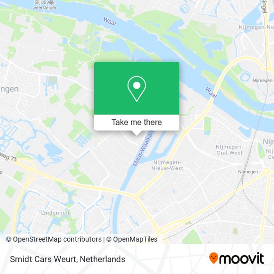 Smidt Cars Weurt map