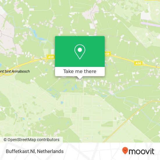 Buffetkast.Nl, Bavelseweg 147 map