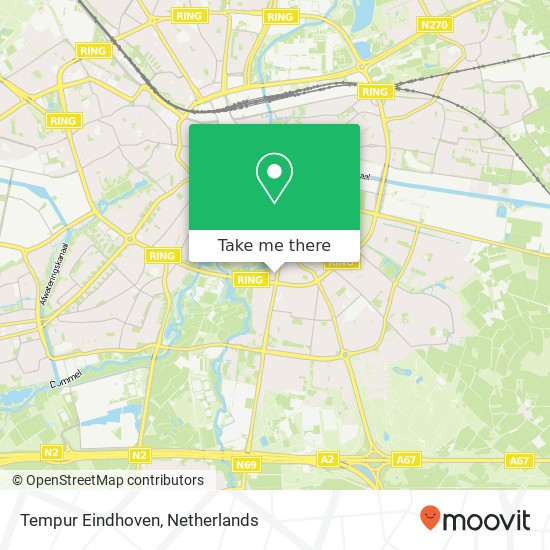 Tempur Eindhoven, Aalsterweg 118M map