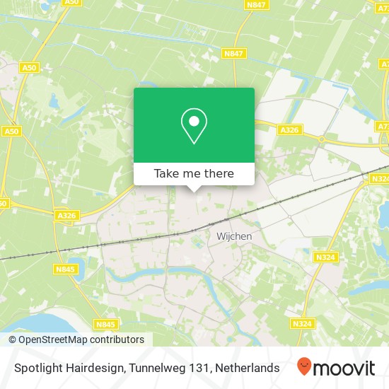 Spotlight Hairdesign, Tunnelweg 131 map