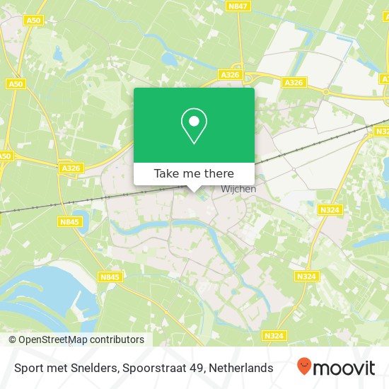 Sport met Snelders, Spoorstraat 49 map