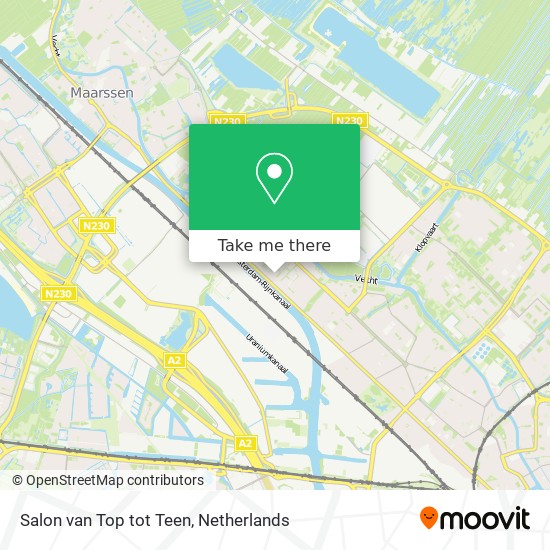 Salon van Top tot Teen map