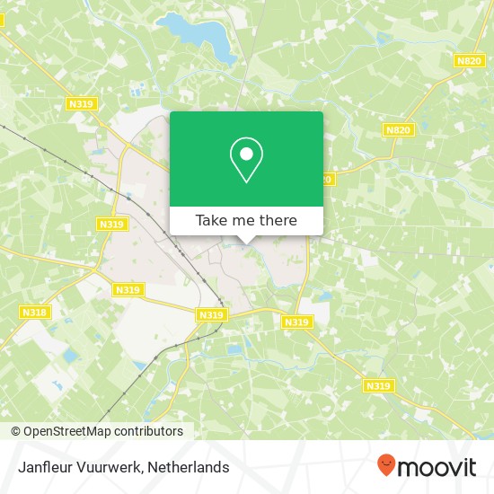 Janfleur Vuurwerk, Eelinkstraat 4 map