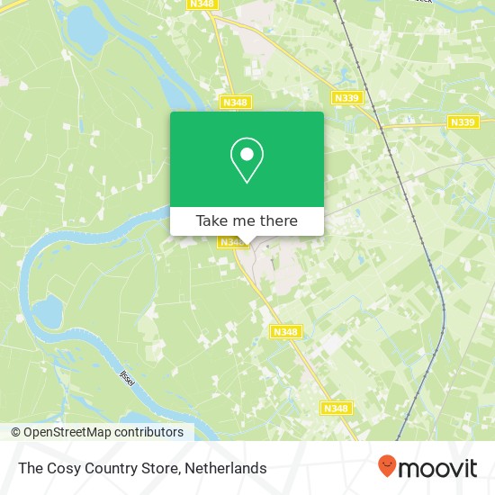 The Cosy Country Store, Hoofdstraat 47E map