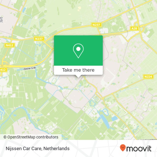 Nijssen Car Care, Nijenheim 1001 map