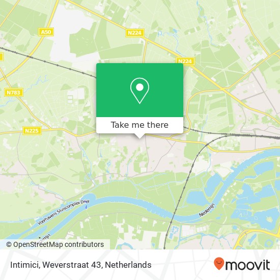 Intimici, Weverstraat 43 map