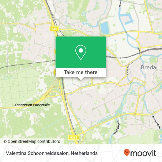 Valentina Schoonheidssalon map