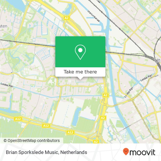 Brian Sporkslede Music, Tweede Oosterparklaan 203 map