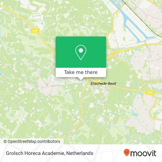 Grolsch Horeca Academie, Brouwerslaan 1 map