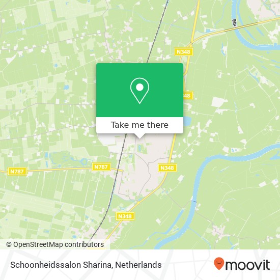 Schoonheidssalon Sharina map