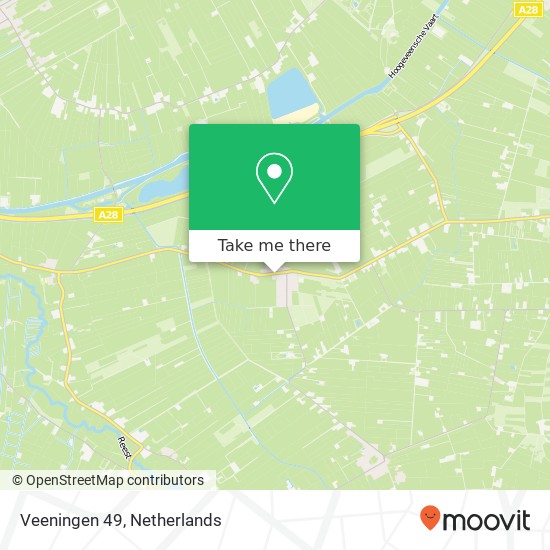 Veeningen 49, 7924 PH Veeningen Karte