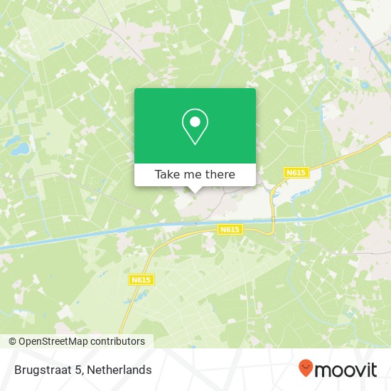 Brugstraat 5, 5737 RK Lieshout map
