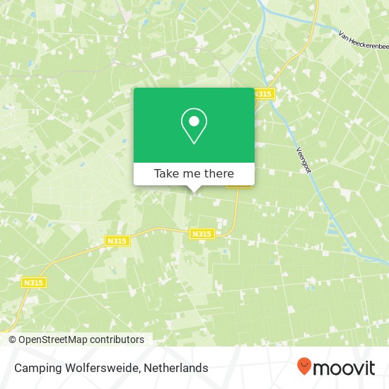 Camping Wolfersweide map