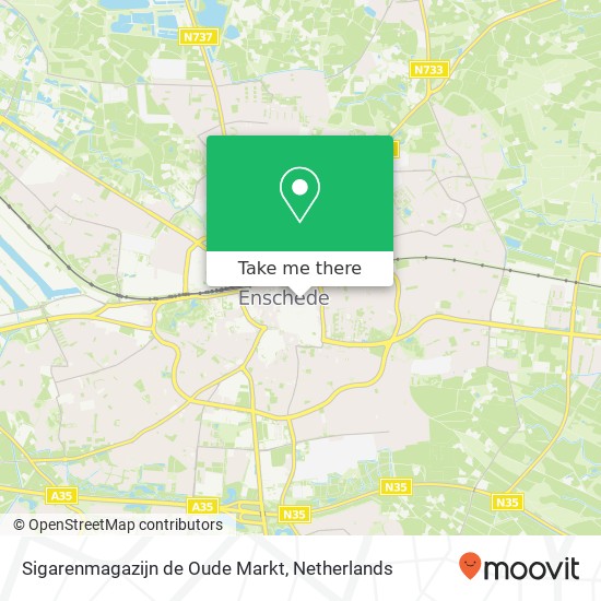 Sigarenmagazijn de Oude Markt, Haverstraatpassage 92 Karte