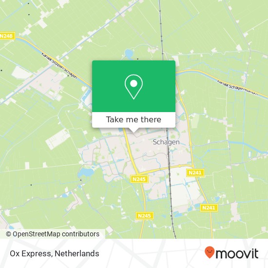Ox Express, Noord 102 map