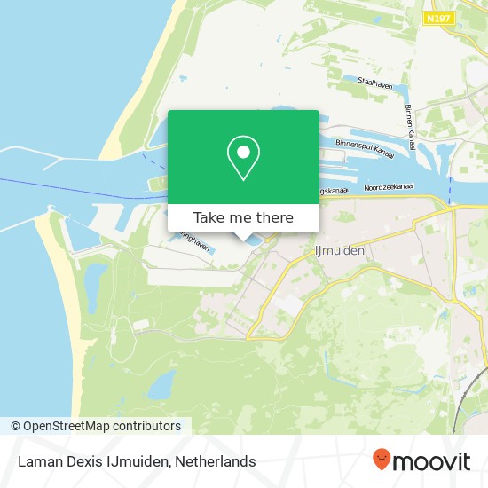 Laman Dexis IJmuiden, Trawlerkade 96 map