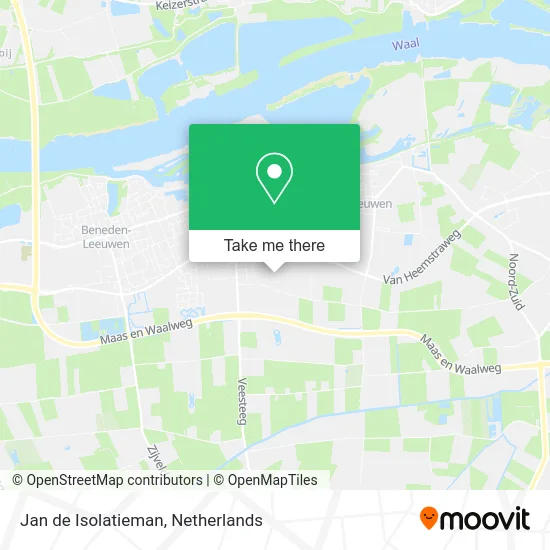 Jan de Isolatieman map
