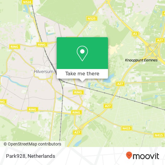 Park928, Arendstraat 16 map