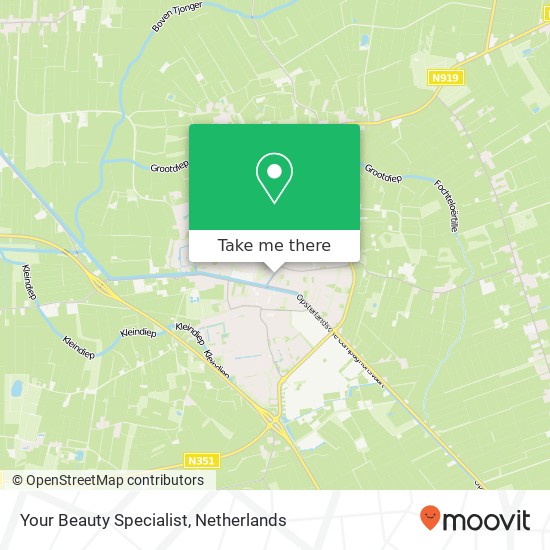 Your Beauty Specialist, Brinkstraat map