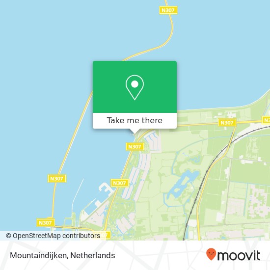 Mountaindijken, Strand Houtribhoek 1 map