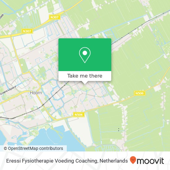 Eressi Fysiotherapie Voeding Coaching, Bertus Aafjeshof 80 map
