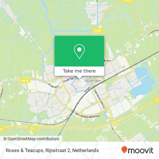 Roses & Teacups, Rijnstraat 2 Karte