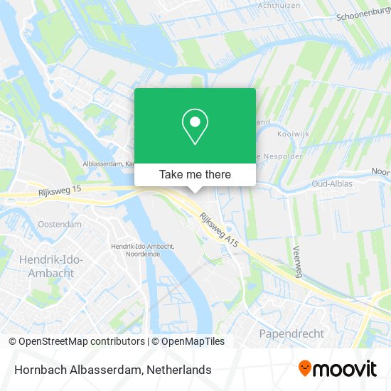 Hornbach Albasserdam map