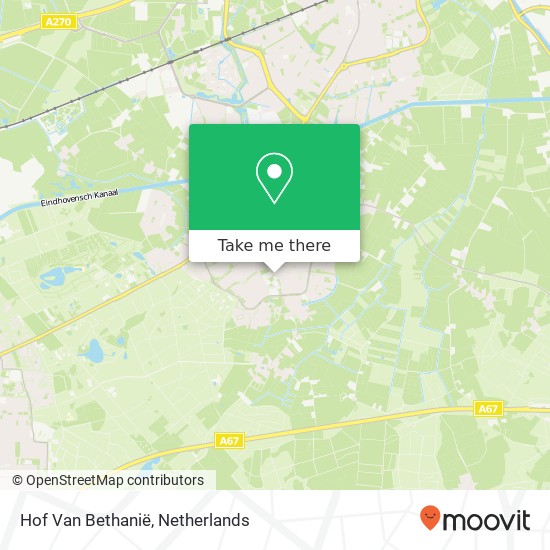 Hof Van Bethanië map