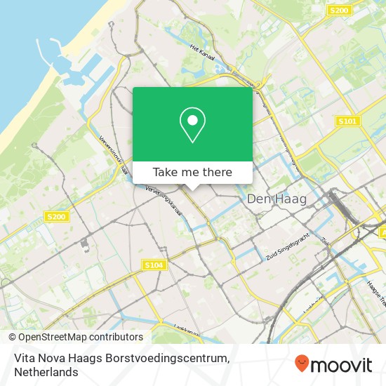 Vita Nova Haags Borstvoedingscentrum map