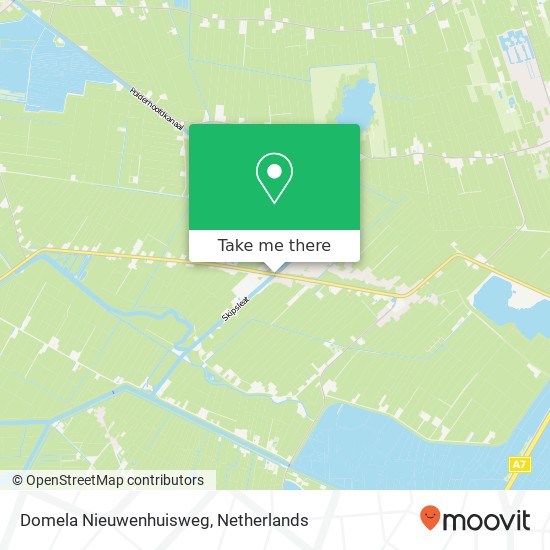 Domela Nieuwenhuisweg Karte